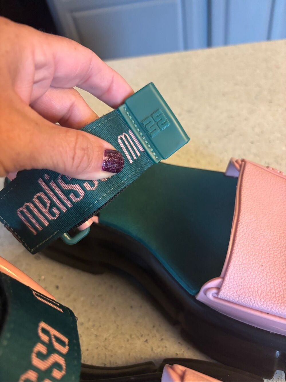 Women’s Melissa platform sandals - Picture 3 of 5